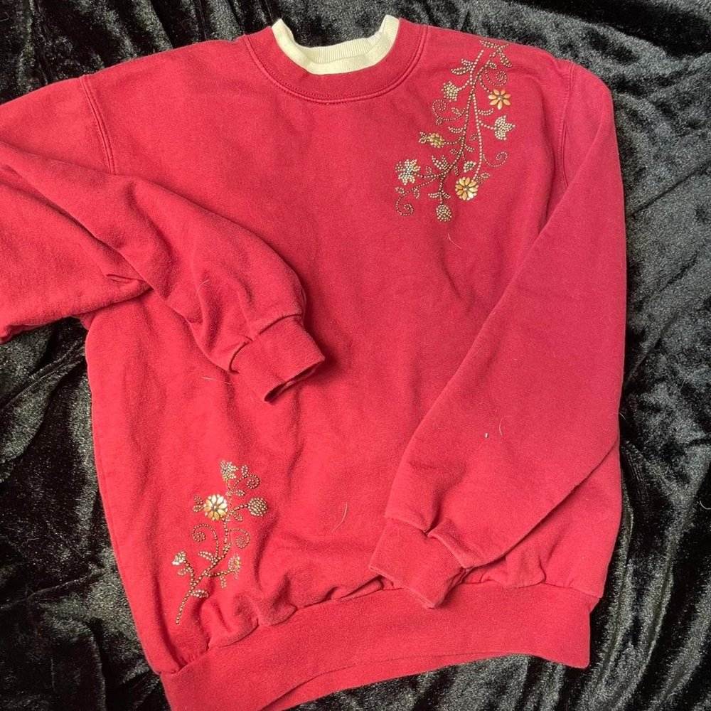 Top Stitch Grandma Sweater!